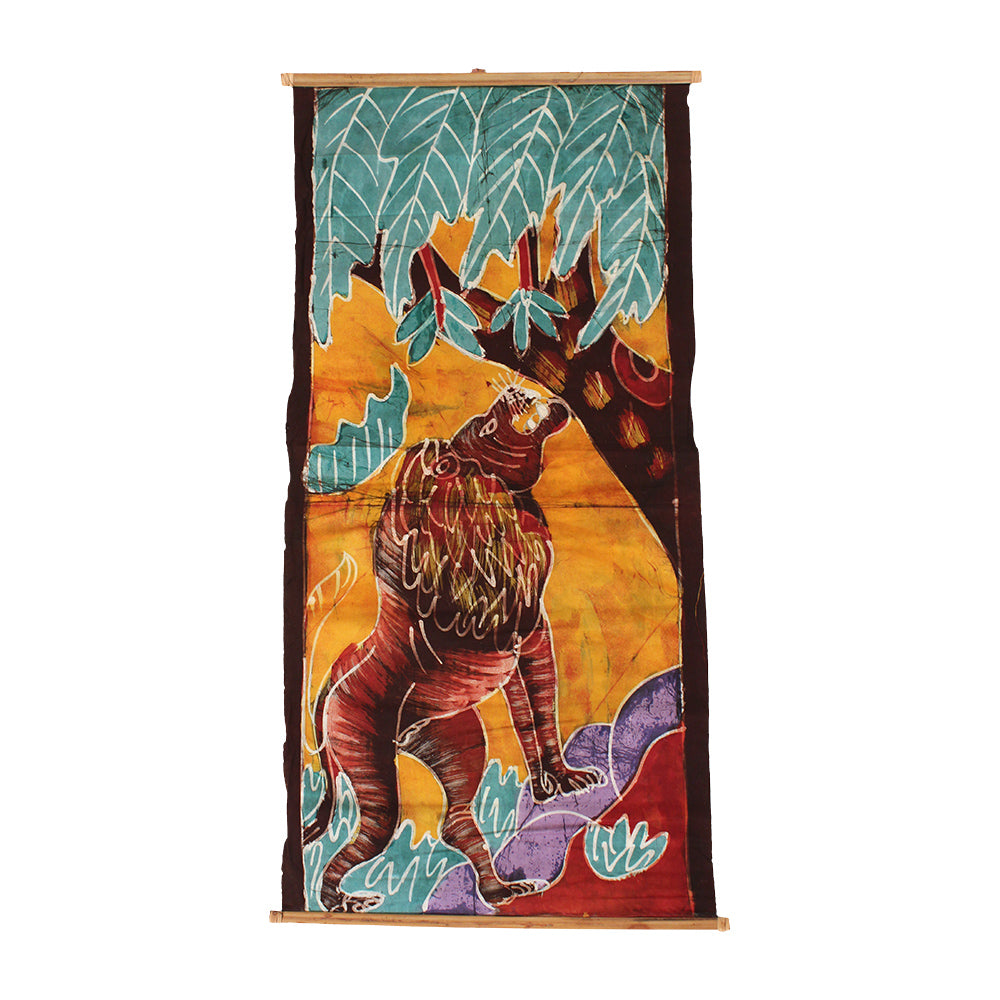 Batik Tapestry - Antelope