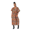 African Print Draw-String Kaftan - Style A