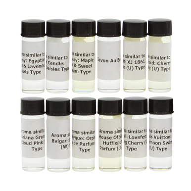 Set Of 12 New Oils - 1 Dram (1/8oz.) NOVEMBER 2025