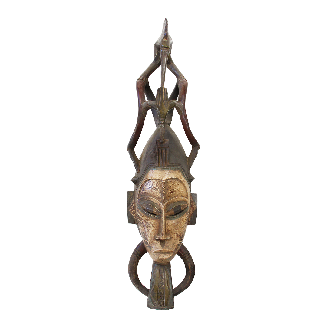 Extra Large Ivorian Guru Mask - 25-35" - Pick Your Own - Style #1