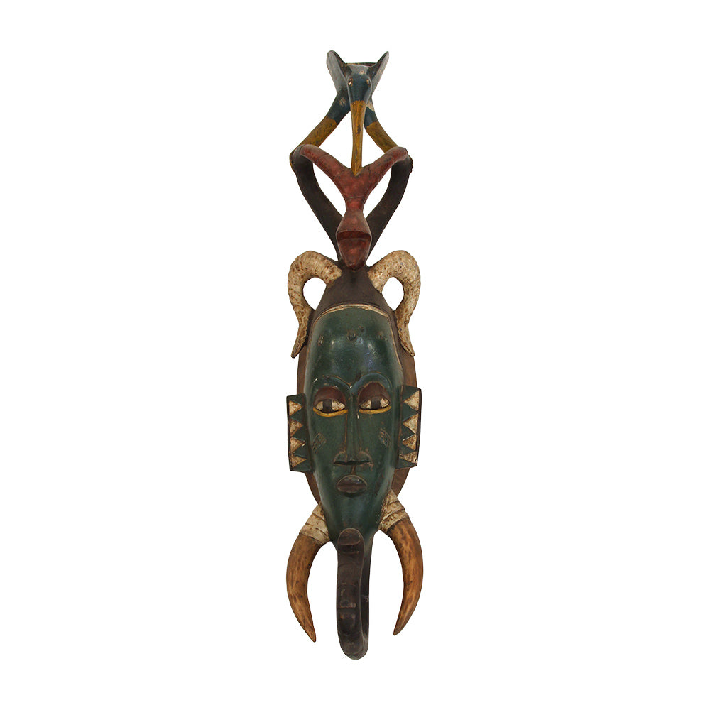 Extra Large Ivorian Guru Mask - 25-35" - Pick Your Own - Style #1