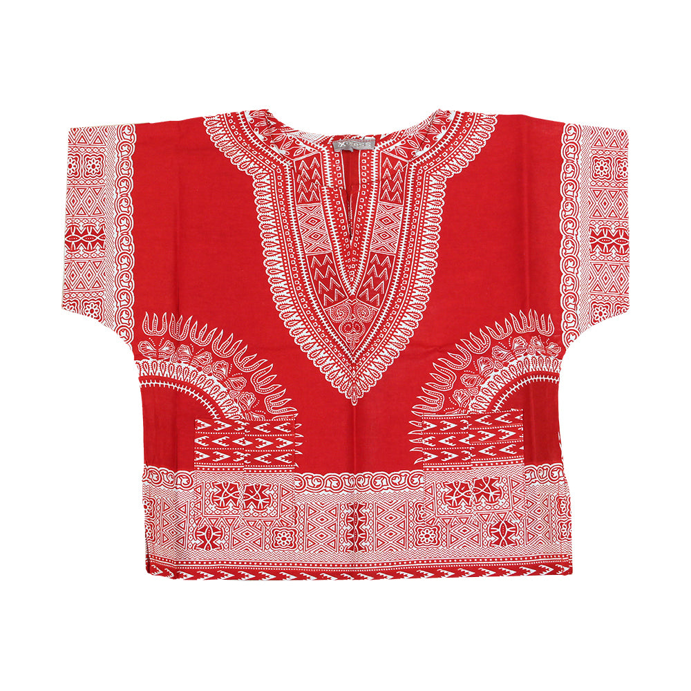 Children's Traditional Dashiki - Black/Blue - Large