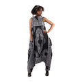 Big Dashiki Zip Jumpsuit - Black