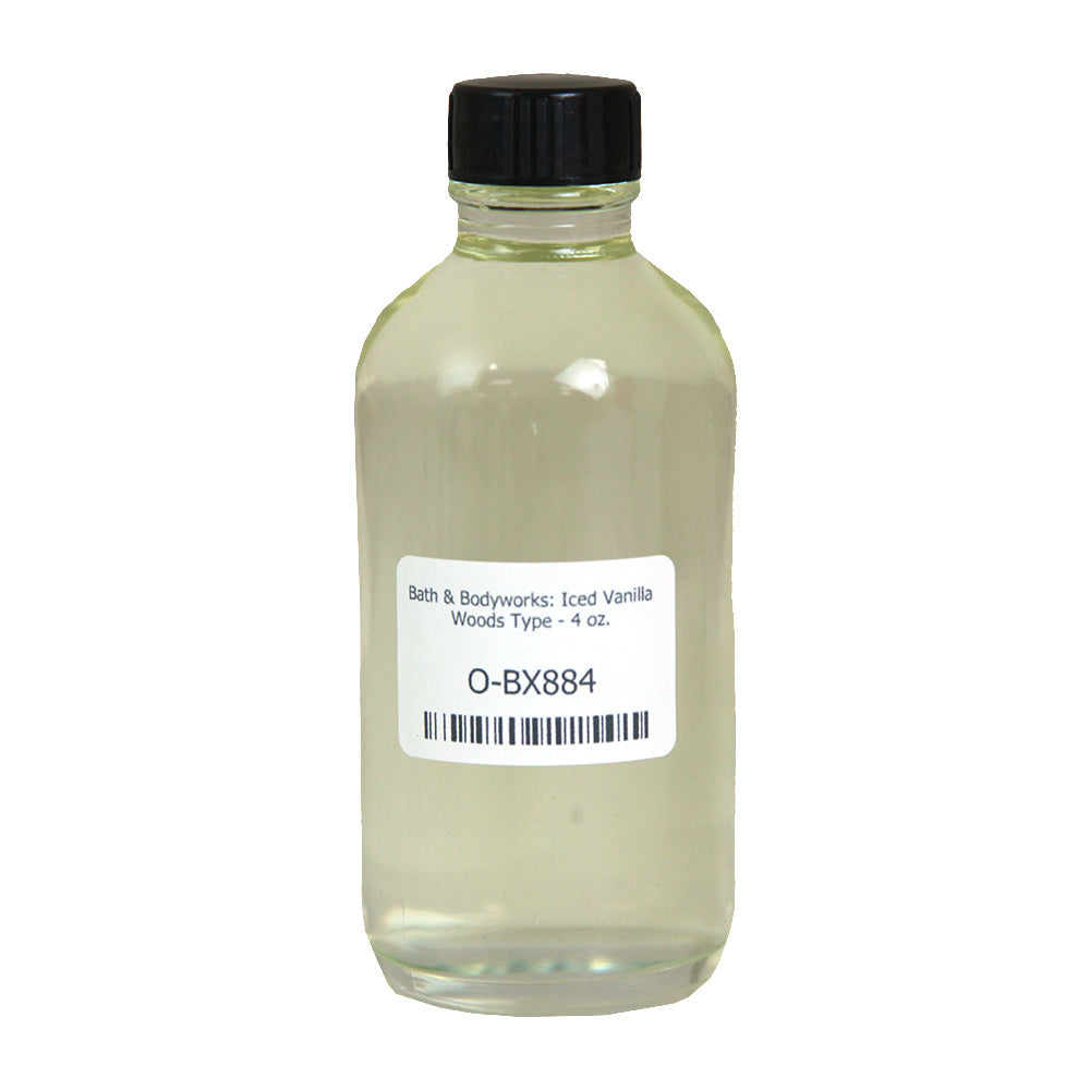 Bath & Body Works: Iced Vanilla Woods Type - 1 oz.
