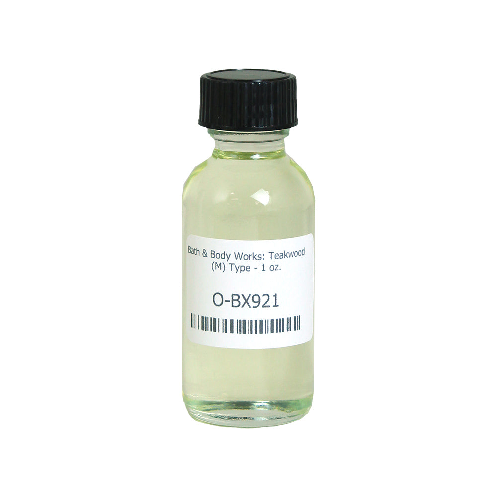 Bath & Body Works: Teakwood (M) Type - 1 oz.