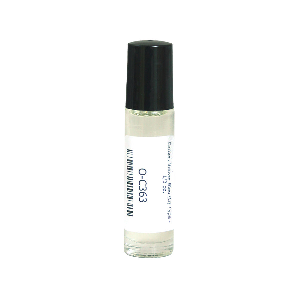 Cartier: Vetiver Bleu (U) Type - 1 oz.