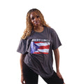 Puerto Rico Flag T-Shirt - Dark Gray - XL