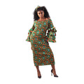 Serena 3-Layer Smocked Frill Dress - Style A