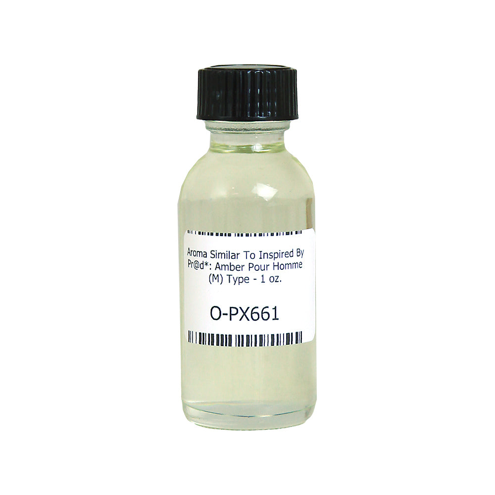 Inspired By Pr@d*: Amber Pour Homme (M) Type - 1 oz.