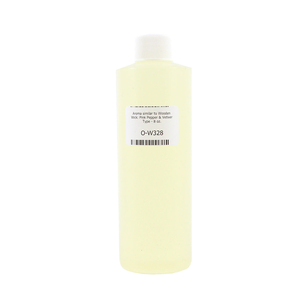 Wooden Wick: Pink Pepper & Vetiver Type - 1 oz.