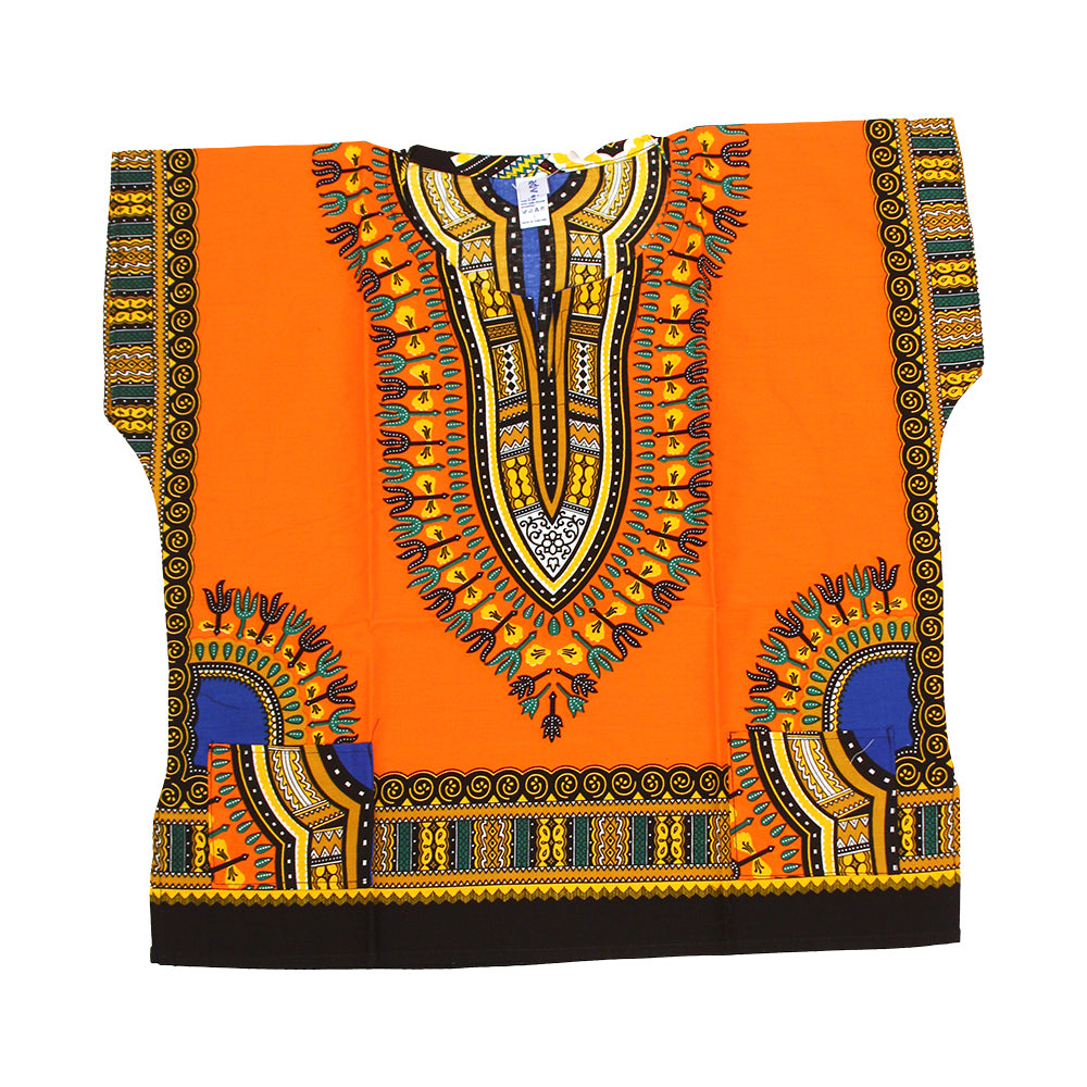 Children's Sleeveless Dashiki - SIZES - Fuchsia - Large