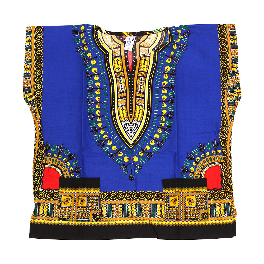 Children's Sleeveless Dashiki - SIZES - Fuchsia - Large
