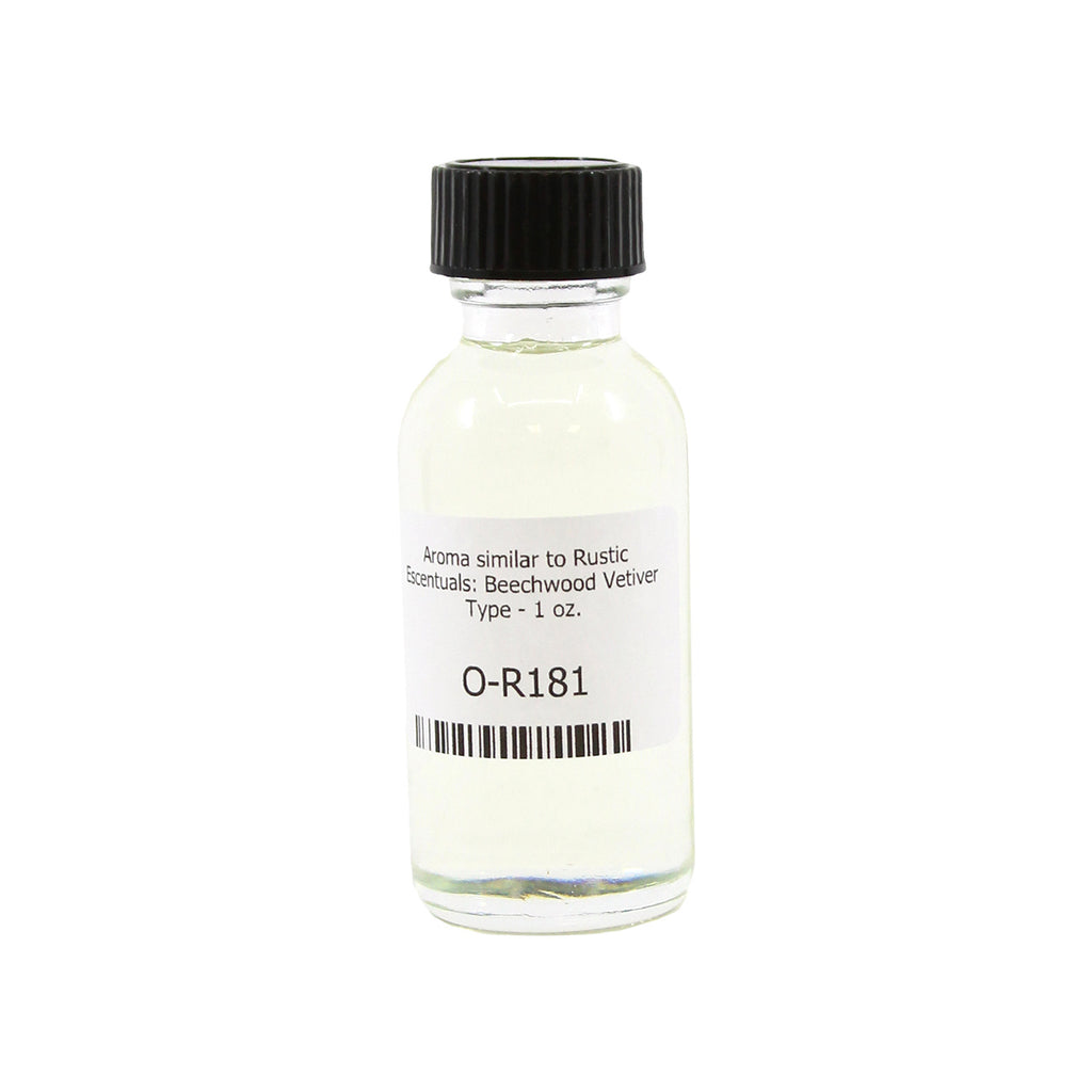 Rustic Escentuals: Beechwood Vetiver Type - 1 oz.