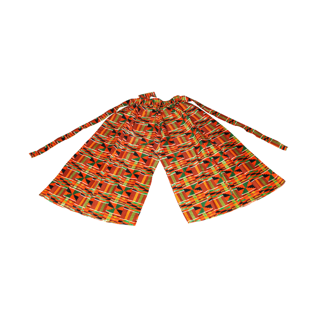 Ankara Print Queen's Palazzo Pants - FREE SIZE - Style A
