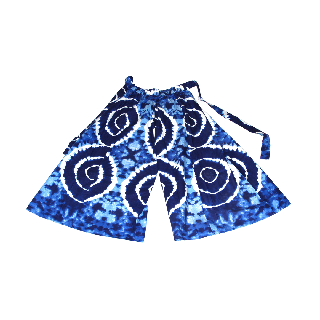 Ankara Print Queen's Palazzo Pants - FREE SIZE - Style A