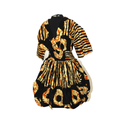 Ankara Print Balloon Dress - Style A
