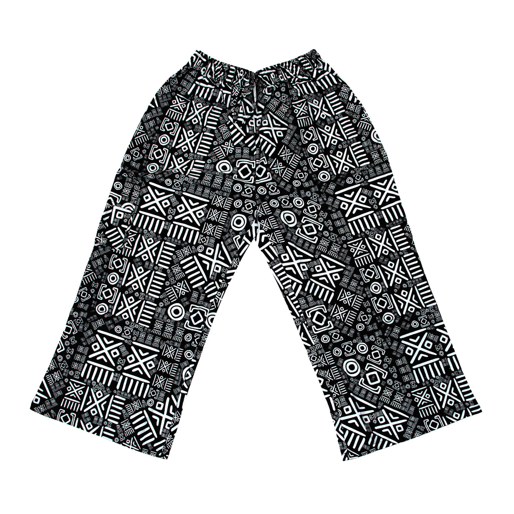 Ankara Print Cargo Pants - Style A