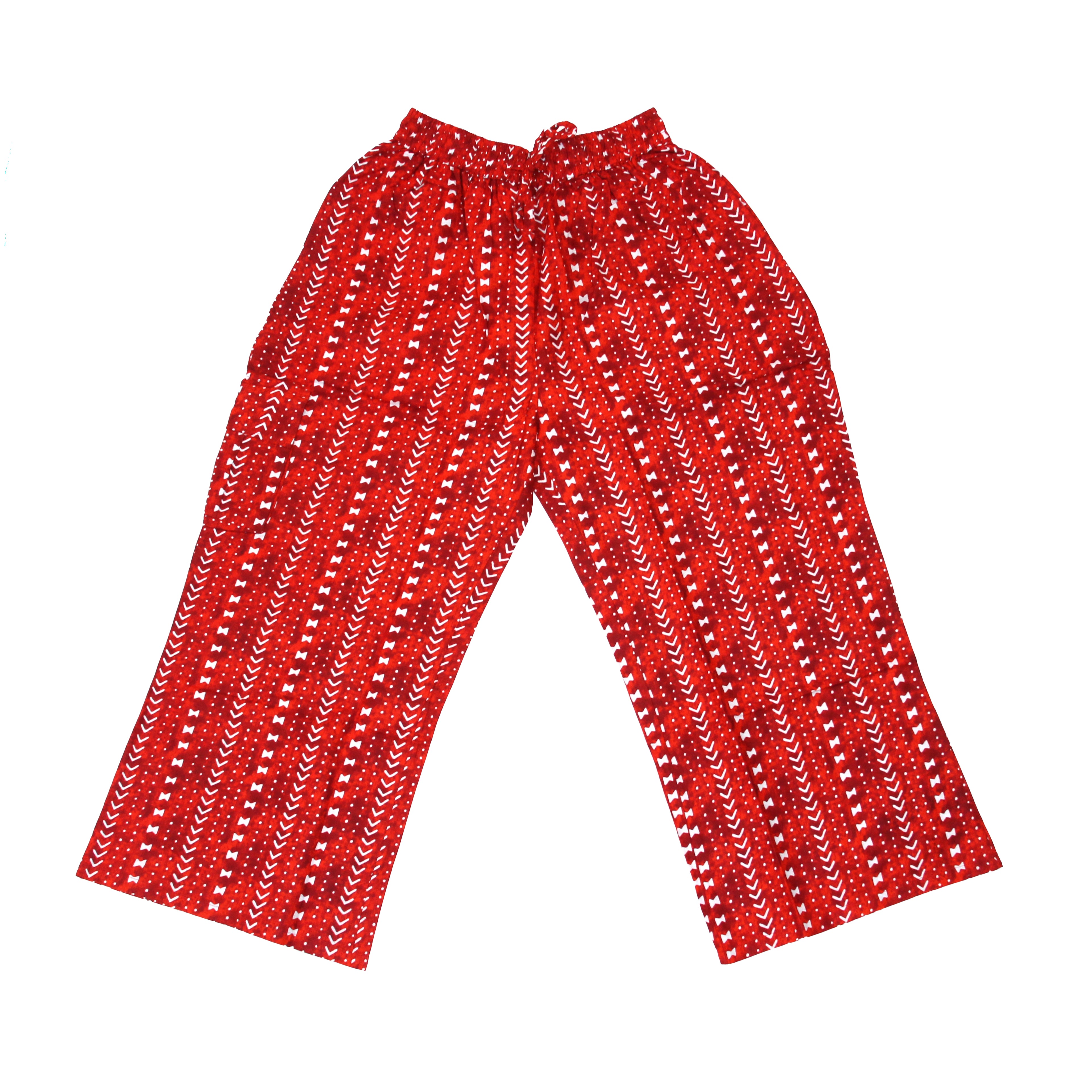 Ankara Print Cargo Pants - Style A