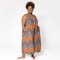 Ankara Print Sleeveless House Dress - ONE SIZE - Style A