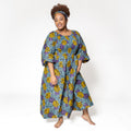 Ankara Print Smocked Top Dress - ONE SIZE - Style A