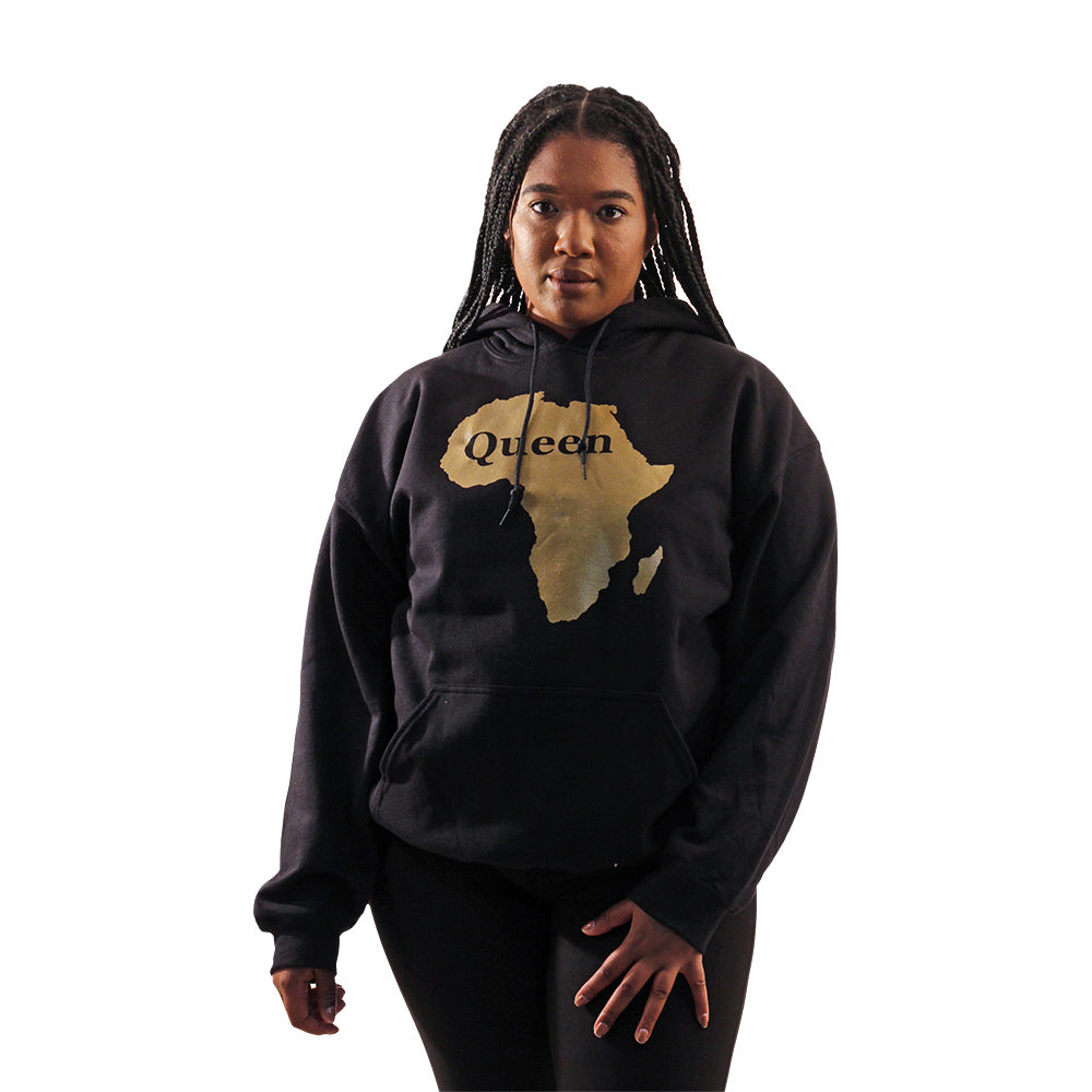 Black Queen Hoodie - Black - SM