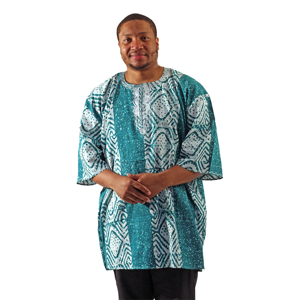 Batik Dashiki - Black