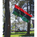 3' x 5'  African American Flag - Map