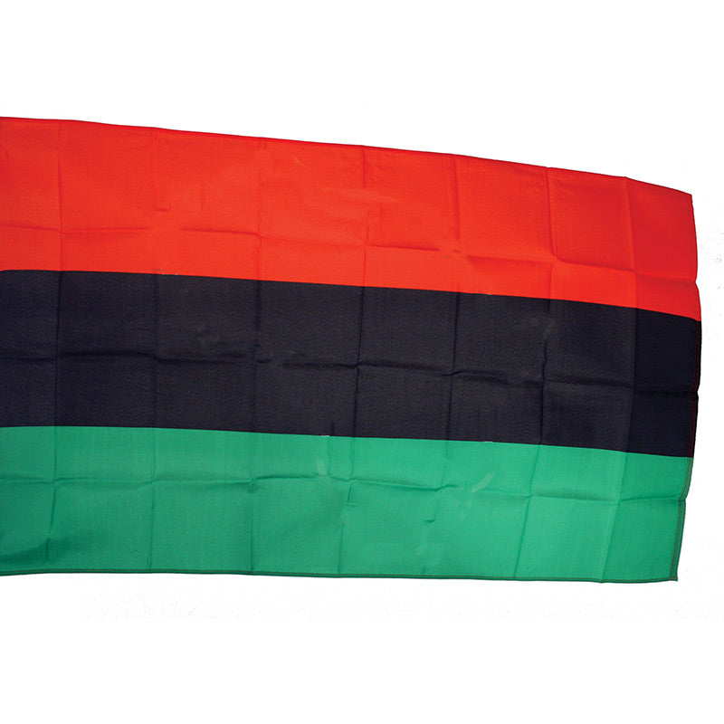 3' x 5'  African American Flag - Map
