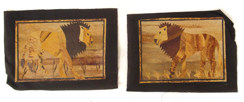 Banana Leaf Painting - Cheetah