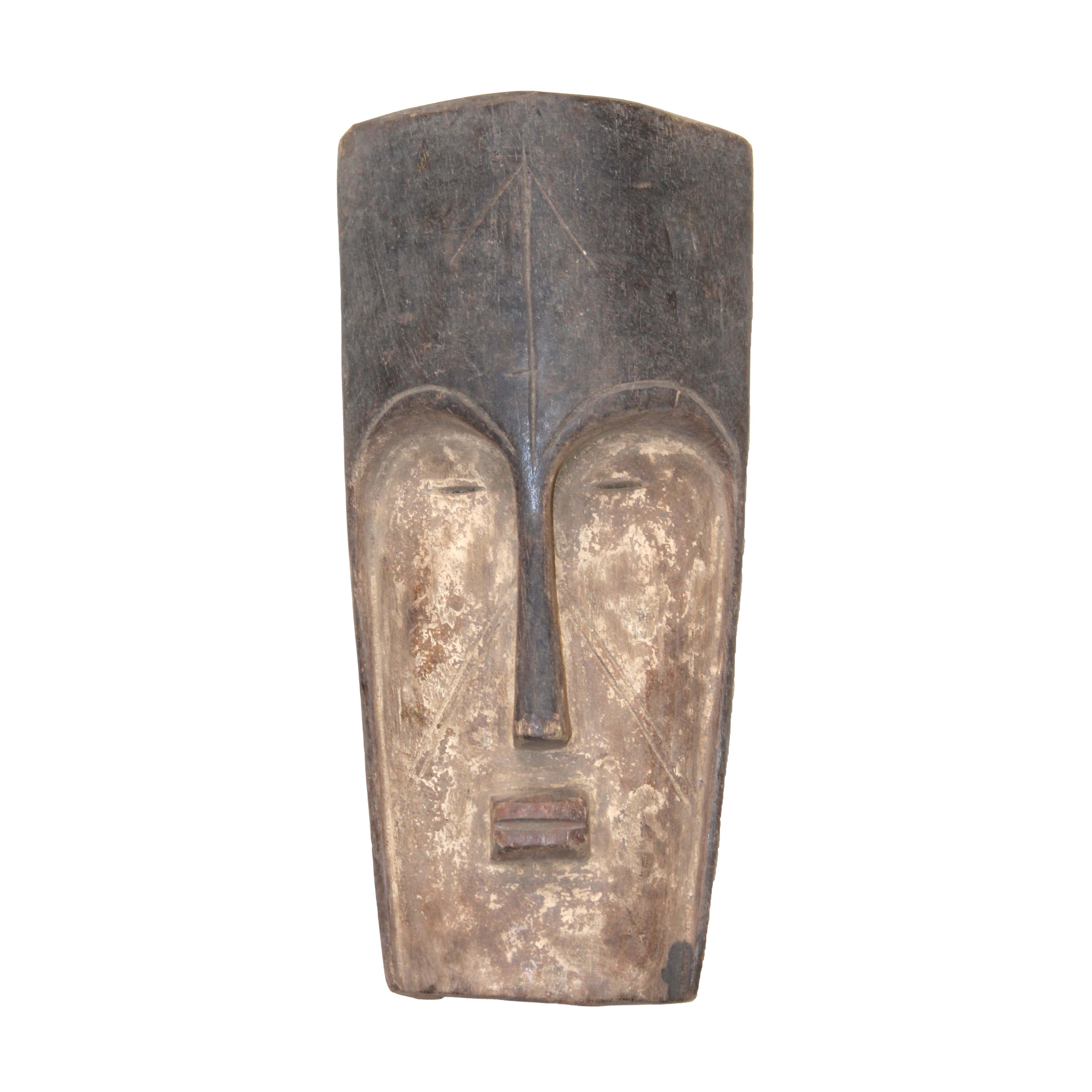 African Cameroon Wooden Mask - Style A