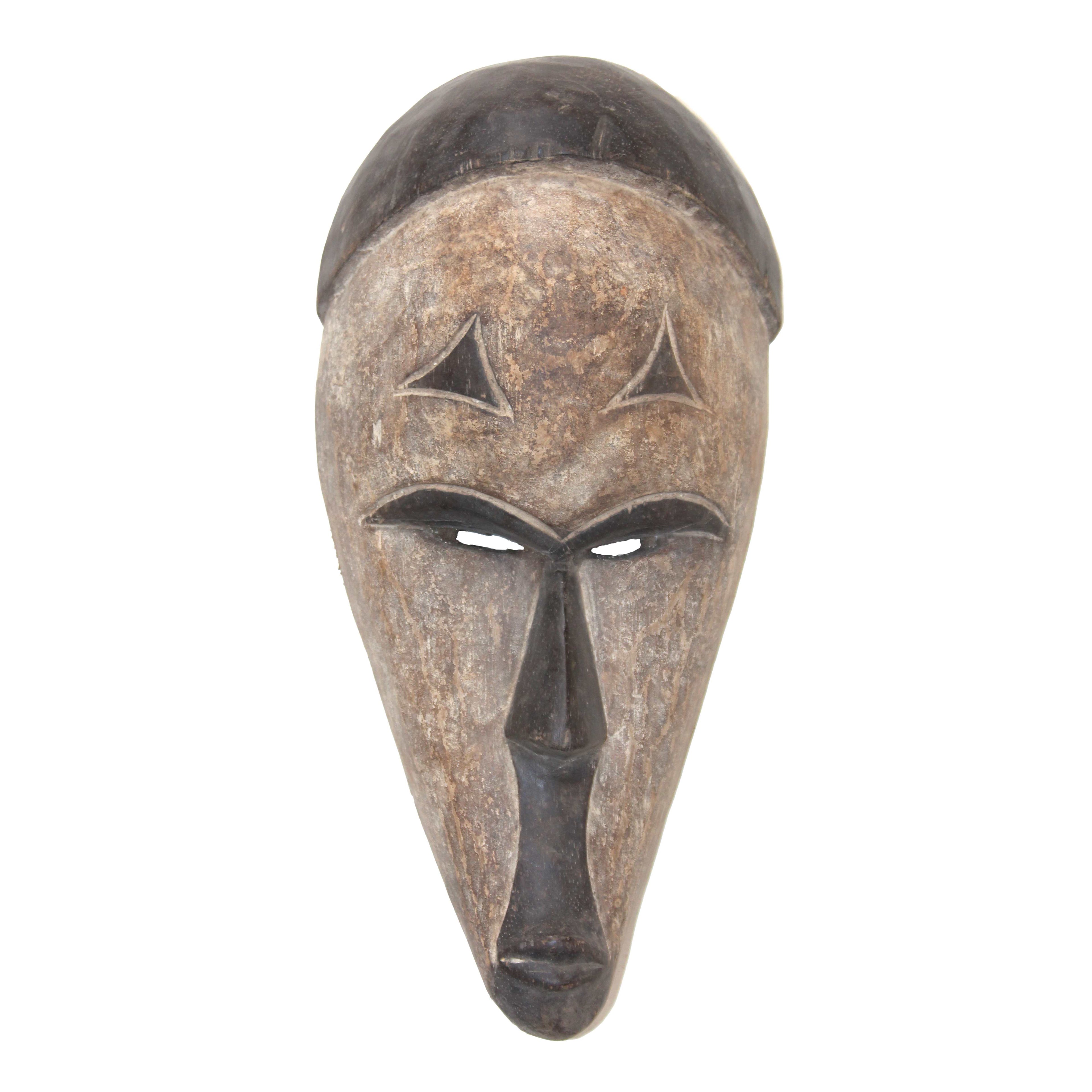 African Cameroon Wooden Mask - Style A