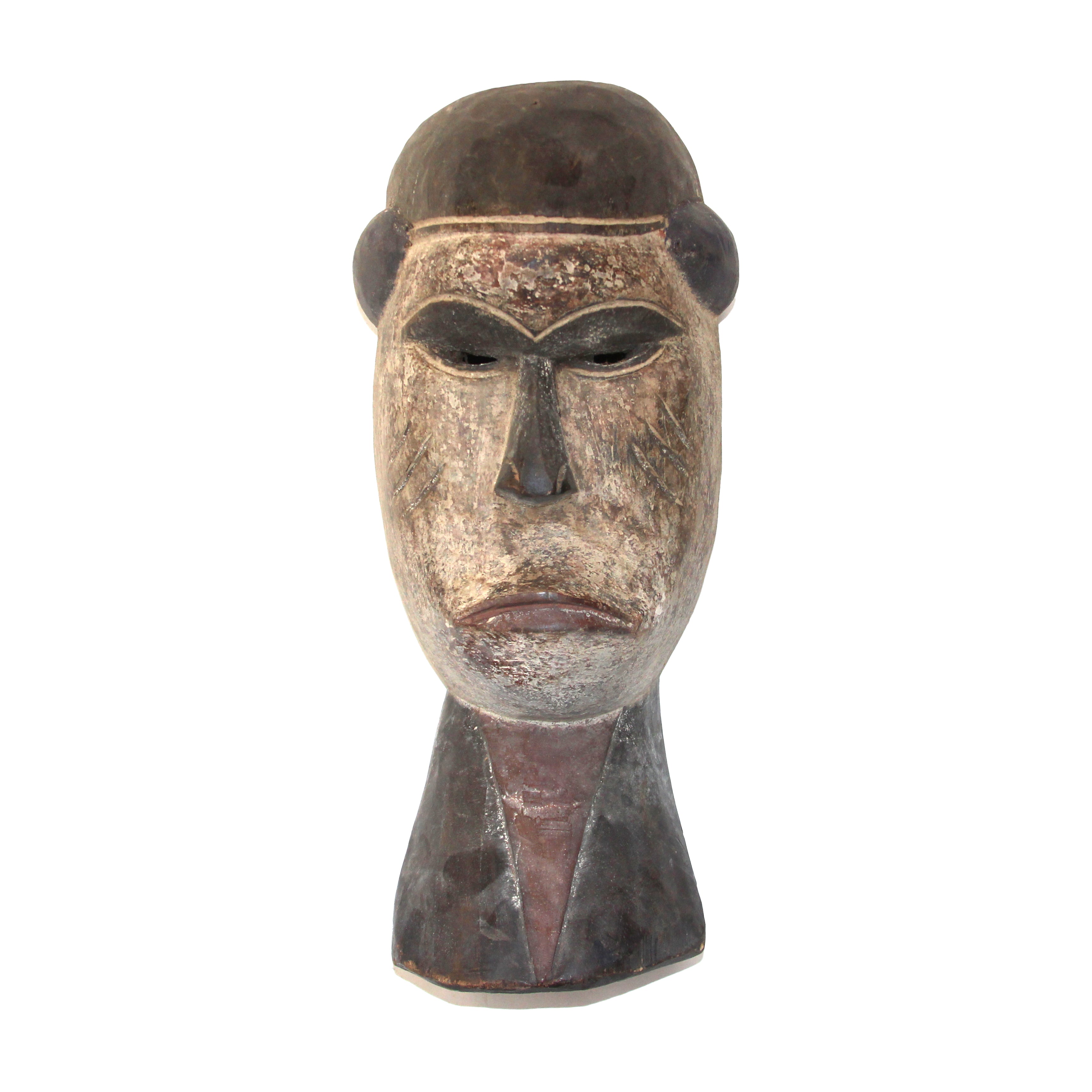 African Cameroon Wooden Mask - Style A