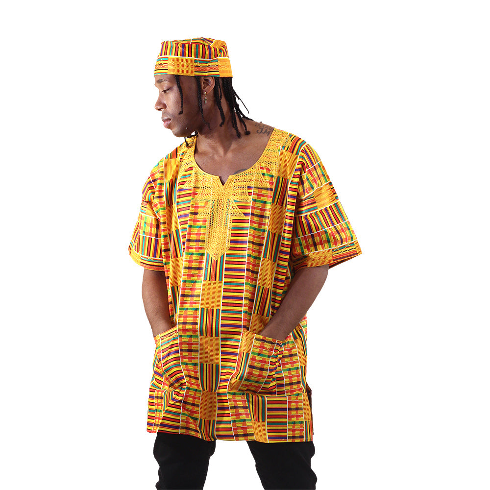 Kente Dashiki - Style #1