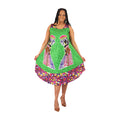 Carrying Women Umbrella Dress - Green
