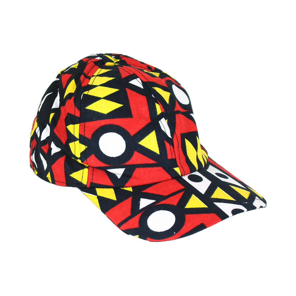 African Print Caps - Style A