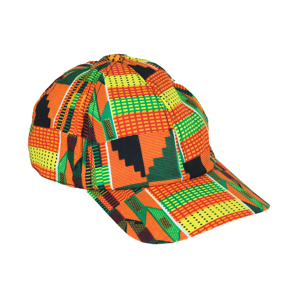 African Print Caps - Style A