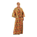 African Print Long Kimono - Style A