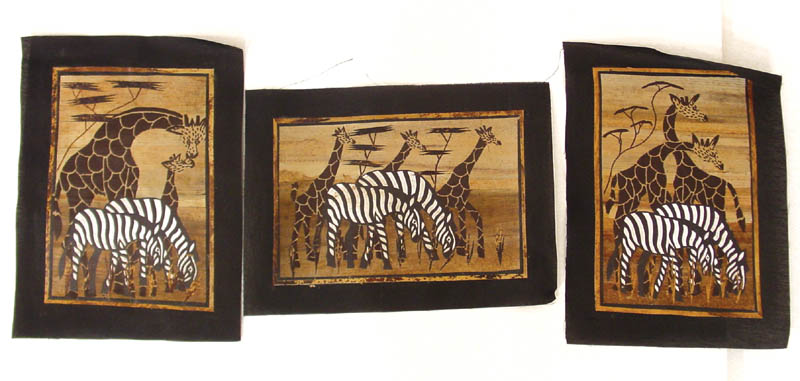 Banana Leaf Painting - Cheetah