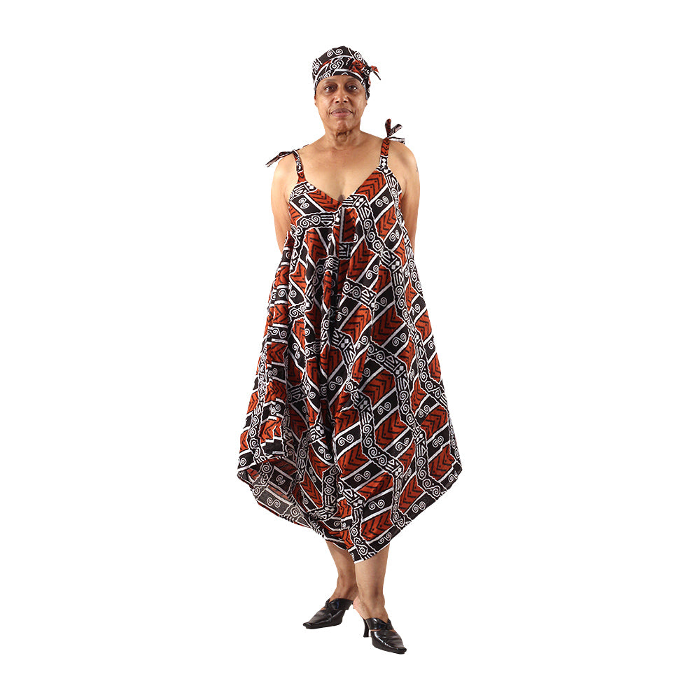 Afrocentric Parachute Jumpsuit - Style A