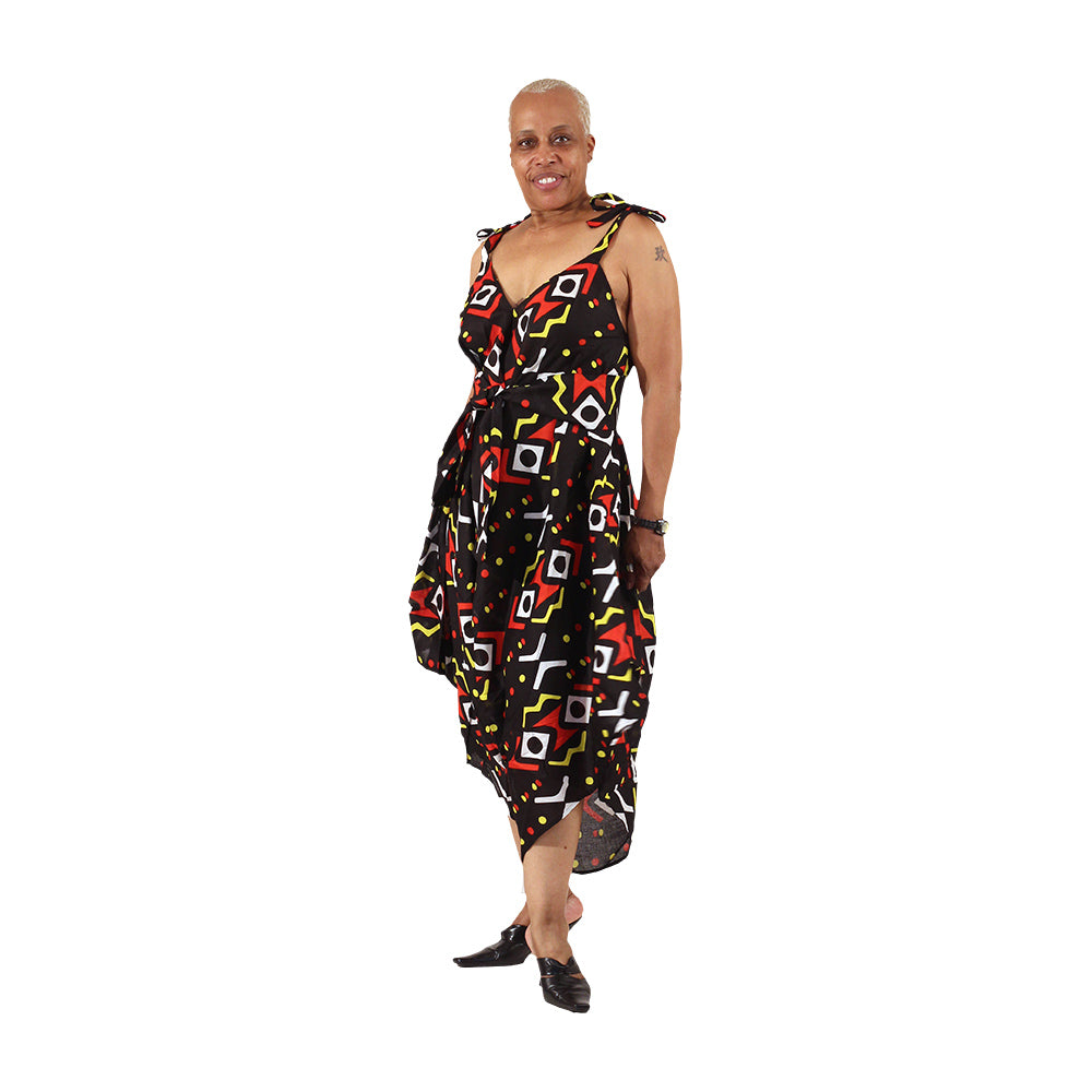Afrocentric Parachute Jumpsuit - Style A