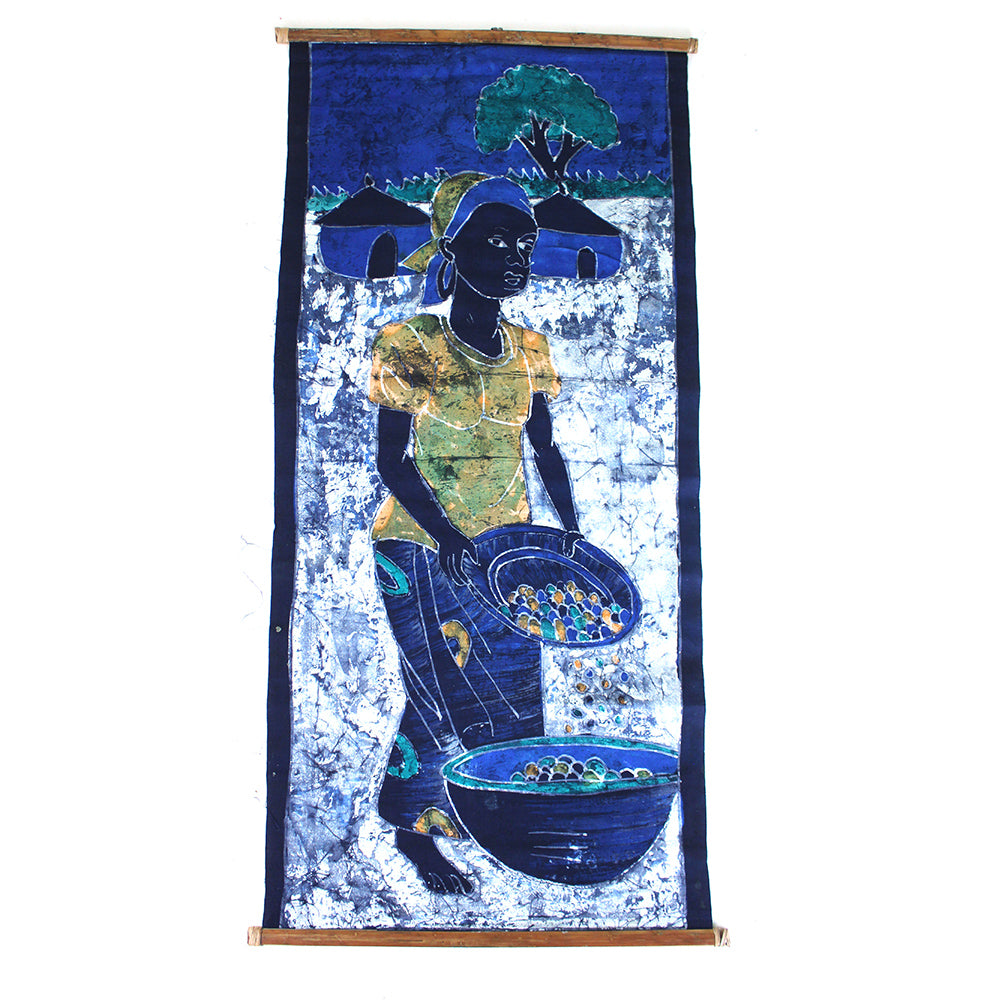 Batik Tapestry - Antelope