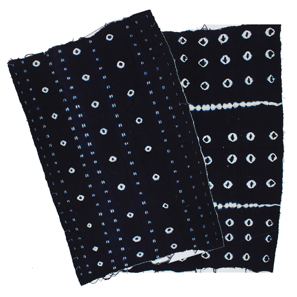 Choose Your Own Indigo Mud Cloth - Style #5