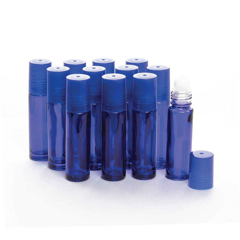 1/3 oz. Bottles - Set Of 12 - Black