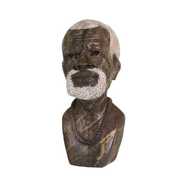 Shona Stone African Man Statue