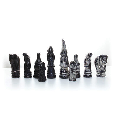 African Soapstone Chess Set: Square