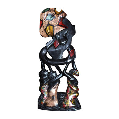 "Women Holding Africa" - Wall Plaque