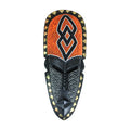 Ghanian Beaded Mask w/Gold Accent