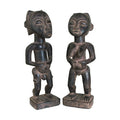 Set Of Côte d’Ivoire Couple Statues (Man & Woman)