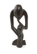 Thinker Statue Senegal - Dark Brown