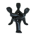 Three Headed Unity Carving - Black LG